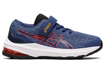 Tenis Sports Asics Gt-1000 11 Niños Azur Azules | MX9875-124