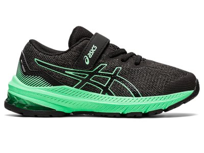 Tenis Sports Asics Gt-1000 11 Niños Grises Oscuro Turquesa | MX3011-191