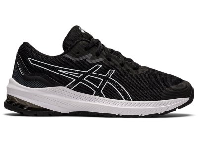 Tenis Sports Asics Gt-1000 11 Niños Negros Blancos | MX3822-438
