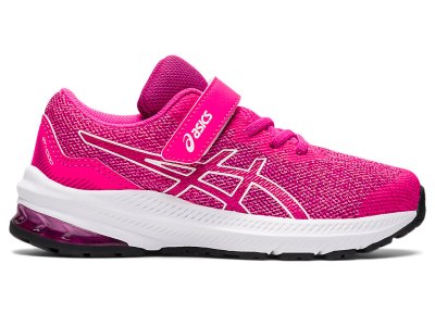 Tenis Sports Asics Gt-1000 11 Niños Rosas Blancos | MX2523-696
