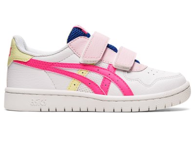 Tenis Sports Asics Japan S Niños Blancos Rosas | MX9930-935
