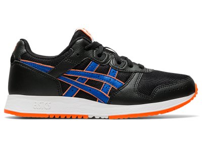 Tenis Sports Asics Lyte Classic Niños Negros Azules | MX7399-349