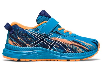 Tenis Sports Asics PRE Noosa Tri 13 Niños Azules Blancos | MX3055-869