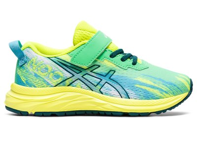 Tenis Sports Asics PRE Noosa Tri 13 Niños Turquesa Verdes Oscuro | MX6375-633