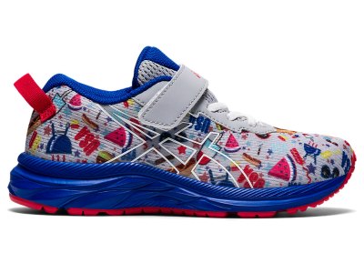 Tenis Sports Asics PRE Noosa Tri 13 Niños Grises Blancos | MX9310-971