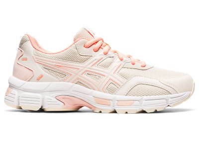 Tenis Asics Gel-jOG Mc Mujer Beige Naranjas Coral | MX5824-739