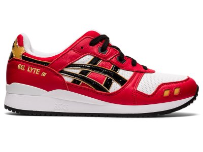 Tenis Asics Gel-lyte III OG Hombre Rojos Negros | MX0217-845