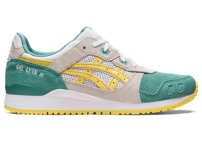 Tenis Asics Gel-lyte III OG Hombre Verde Oliva Creme | MX2786-555