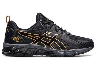 Tenis Asics Gel-quantum 180 Hombre Negros Dorados | MX7772-597