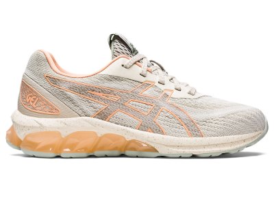 Tenis Asics Gel-quantum 180 VII Mujer Grises Creme | MX0443-453