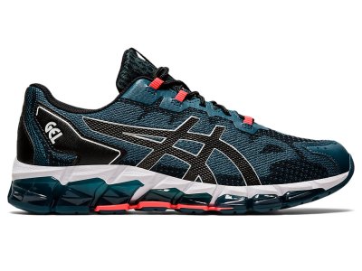 Tenis Asics Gel-quantum 360 6 Hombre Azules Negros | MX8536-062