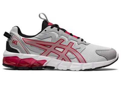 Tenis Asics Gel-quantum 90 Hombre Grises Rojos | MX6104-418