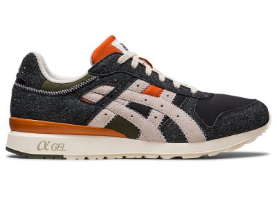 Tenis Asics Gt-II Hombre Negros Creme | MX9512-849