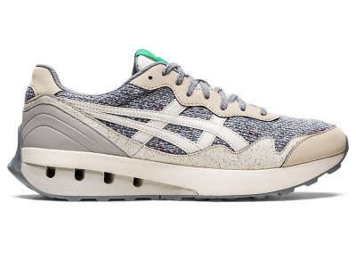 Tenis Asics JOGger X81 Mujer Grises Creme | MX1322-037
