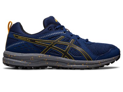 Tenis Asics Torrance Trail Hombre Azules Negros | MX5953-350