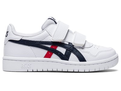 Tenis Netball Asics Japan S Niños Blancos Rojos | MX0037-634