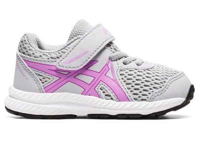 Tenis Para Correr Asics Contend 7 Niños Grises Lavanda | MX0639-463