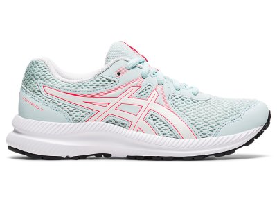 Tenis Para Correr Asics Contend 7 Niños Turquesa Claro Blancos | MX3869-782