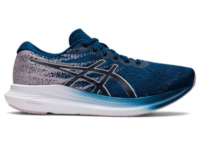 Tenis Para Correr Asics Evoride 3 Mujer Azules Plateados | MX8594-409