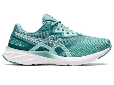 Tenis Para Correr Asics Fuzeblast Mujer Verdes Blancos | MX8054-229