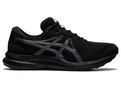 Tenis Para Correr Asics Gel-contend 7 (4E) Hombre Negros Grises | MX2679-527