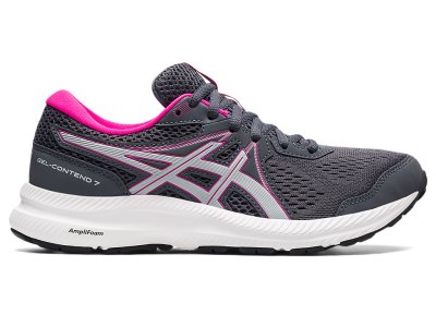 Tenis Para Correr Asics Gel-contend 7 Mujer Grises Grises | MX2672-333