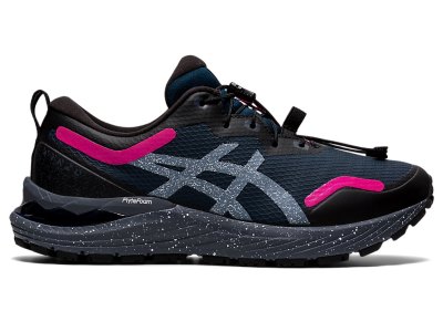 Tenis Para Correr Asics Gel-cumulus 23 Awl Mujer Azules Rosas | MX7543-169