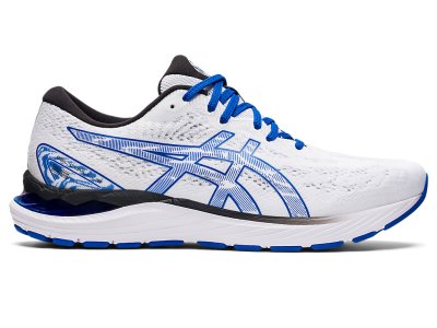 Tenis Para Correr Asics Gel-cumulus 23 Hombre Blancos Azules | MX8901-093
