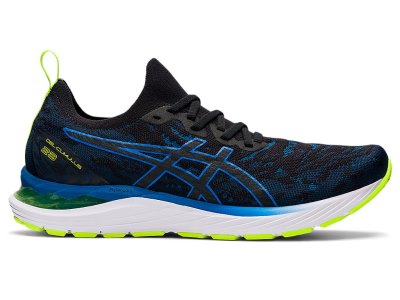 Tenis Para Correr Asics Gel-cumulus 23 Mk Hombre Azules Negros | MX3310-569