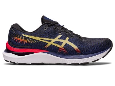 Tenis Para Correr Asics Gel-cumulus 24 Hombre Negros Verde Oliva | MX9652-459
