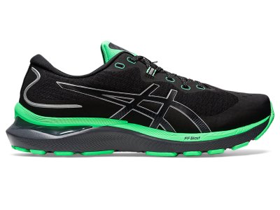 Tenis Para Correr Asics Gel-cumulus 24 Lite-show Hombre Negros Turquesa | MX1503-105