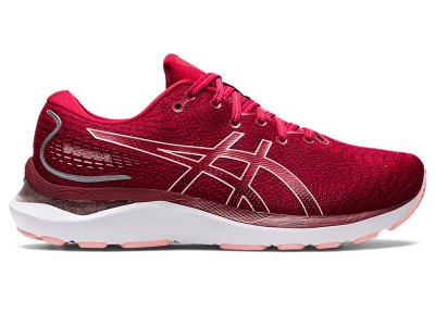 Tenis Para Correr Asics Gel-cumulus 24 Mujer Rojos Oscuro Rosas | MX7204-370