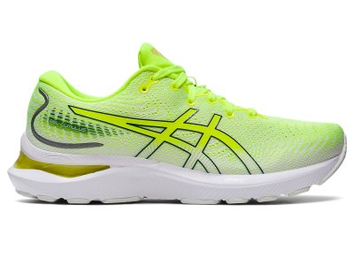 Tenis Para Correr Asics Gel-cumulus 24 Mujer Amarillos Verdes Oscuro | MX7280-115