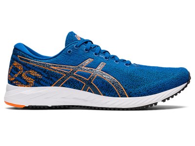 Tenis Para Correr Asics Gel-ds Trainer 26 Hombre Azules Naranjas | MX3255-416