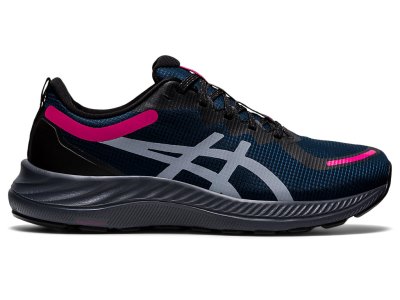 Tenis Para Correr Asics Gel-eXCite 8 Awl Mujer Azules Rosas | MX0957-165
