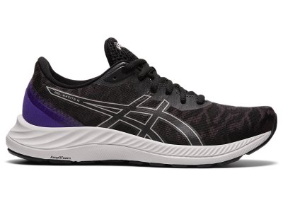 Tenis Para Correr Asics Gel-eXCite 8 Mujer Negros Grises | MX7044-090