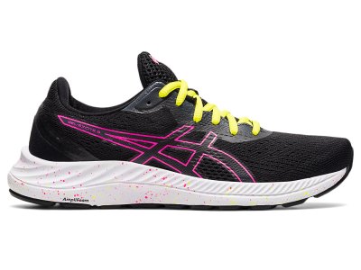 Tenis Para Correr Asics Gel-eXCite 8 Mujer Negros Rosas | MX9179-853