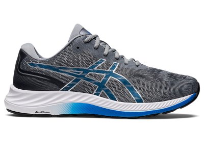 Tenis Para Correr Asics Gel-eXCite 9 Hombre Grises Azules | MX6112-106
