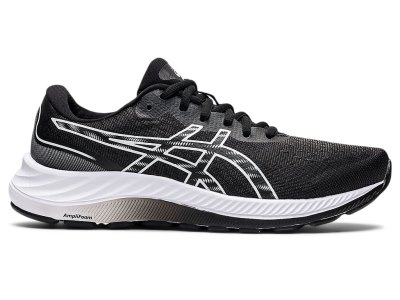 Tenis Para Correr Asics Gel-eXCite 9 Mujer Negros Blancos | MX5542-355