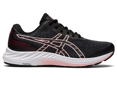 Tenis Para Correr Asics Gel-eXCite 9 Mujer Negros Rosas | MX8323-454