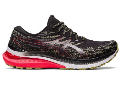 Tenis Para Correr Asics Gel-kayano 29 Hombre Negros Rojos | MX8292-845