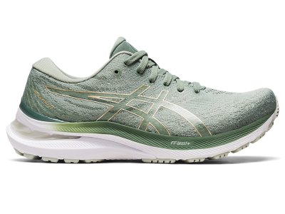 Tenis Para Correr Asics Gel-kayano 29 Mujer Grises Amarillos | MX4234-866