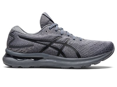 Tenis Para Correr Asics Gel-nimbus 24 Hombre Grises Grises | MX2875-039