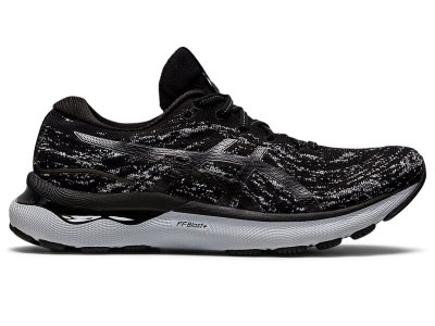 Tenis Para Correr Asics Gel-nimbus 24 Mk Hombre Negros Negros | MX3188-357