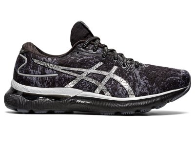 Tenis Para Correr Asics Gel-nimbus 24 Platinum Hombre Grises Plateados | MX5960-956