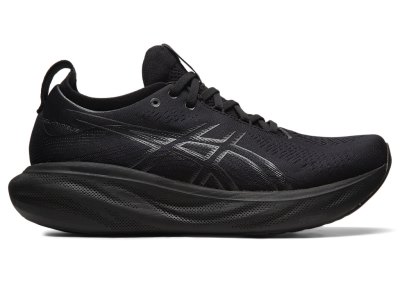 Tenis Para Correr Asics Gel-nimbus 25 Hombre Negros Negros | MX2202-622