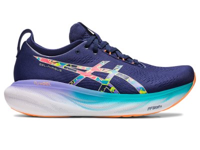 Tenis Para Correr Asics Gel-nimbus 25 Lite-show Hombre Verdes Claro Grises | MX0643-773