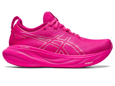 Tenis Para Correr Asics Gel-nimbus 25 Mujer Rosas Plateados | MX9669-425