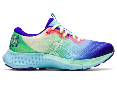 Tenis Para Correr Asics Gel-nimbus Lite 2 Lam Mujer Azul Rey Blancos | MX2025-415