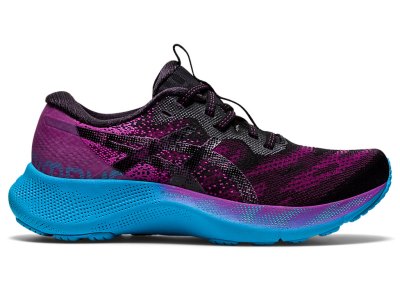 Tenis Para Correr Asics Gel-nimbus Lite 2 Mujer Morados Negros | MX4008-007